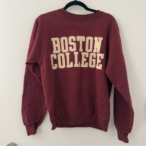 Vintage Y2K Boston College Terry Sweatshirt Size Small S University Champion